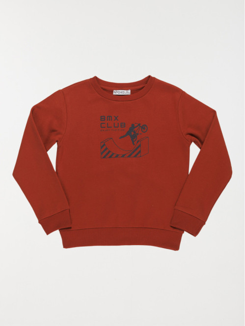 Sweat imprimé BMX garçon (3-12A)