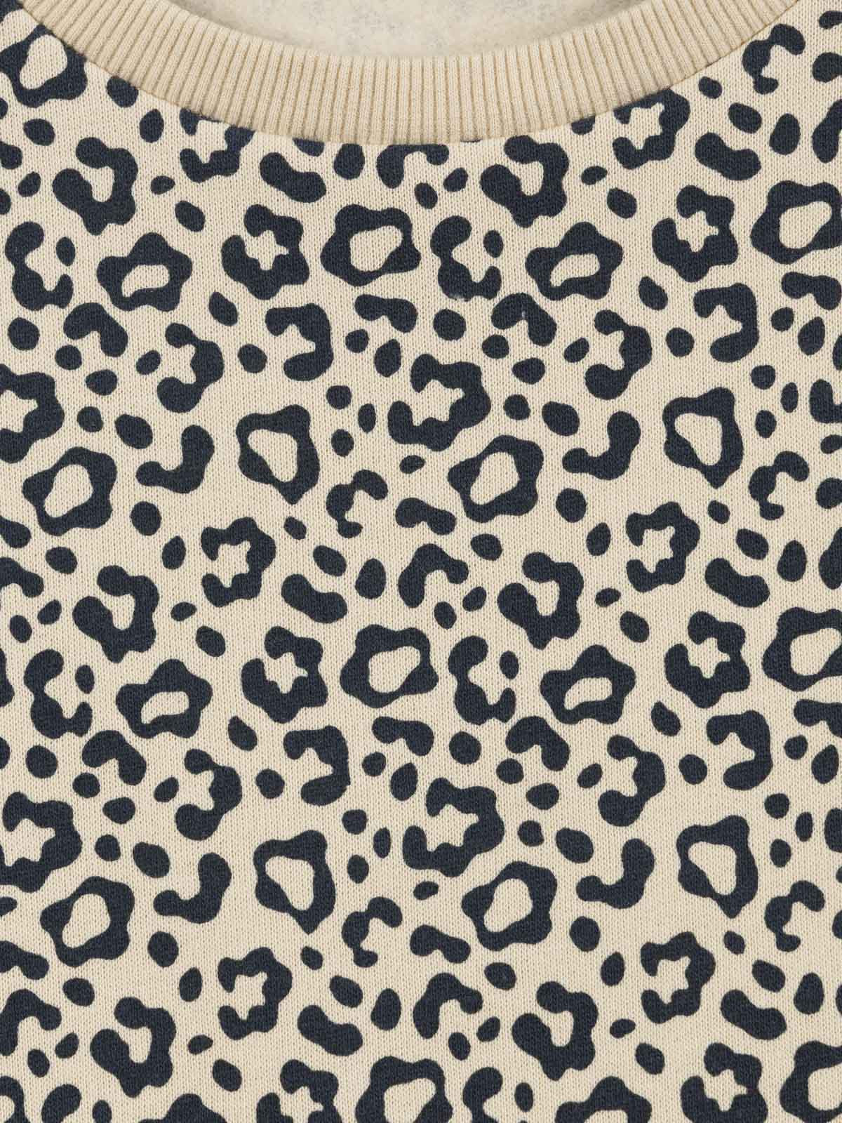 Sweat imprimé léopard fille (3-12A)