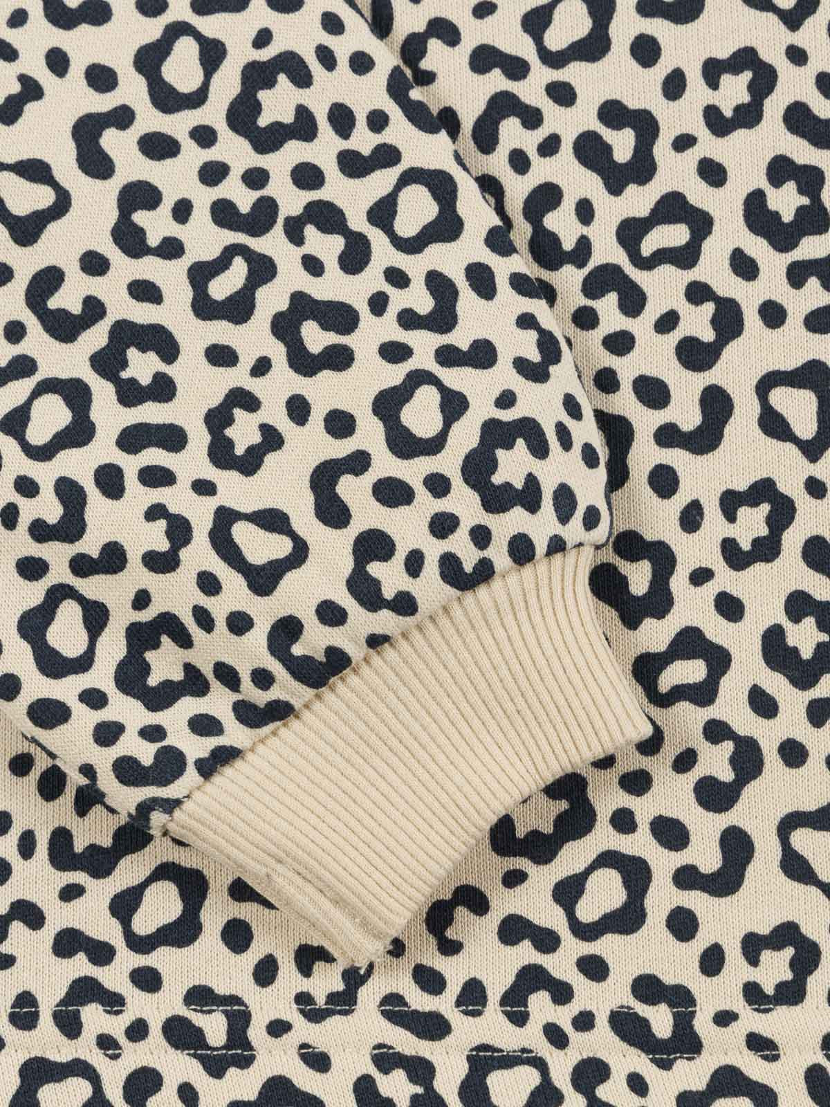 Sweat imprimé léopard fille (3-12A)