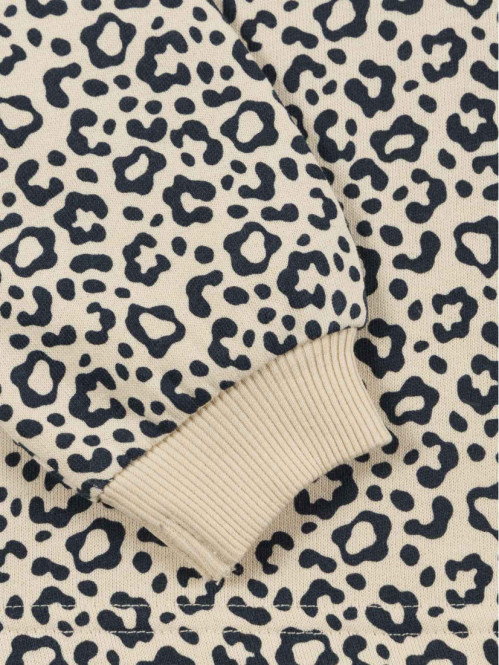 Sweat imprimé léopard fille (3-12A)