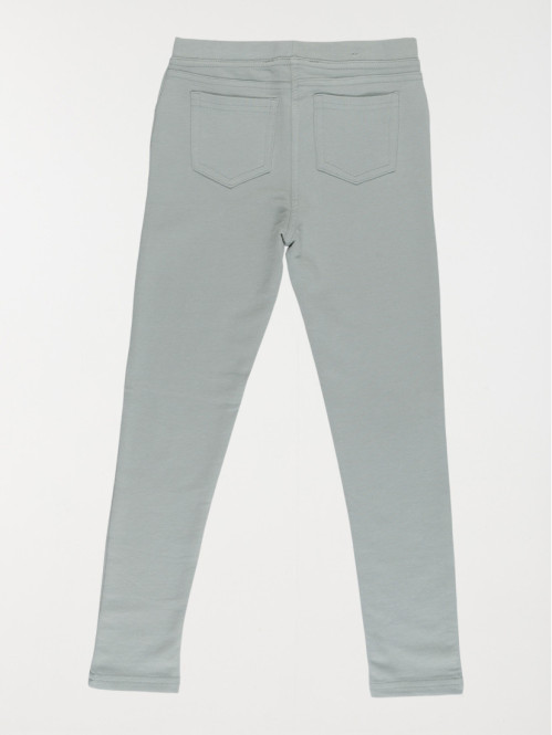 Jegging silver blue fille...