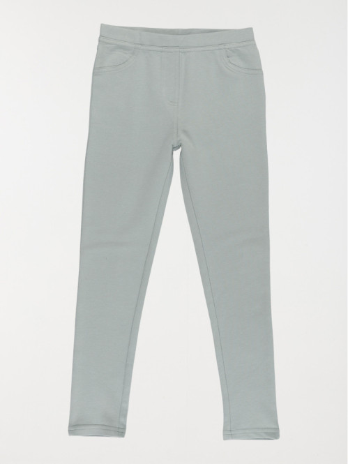 Jegging silver blue fille (3-12A)