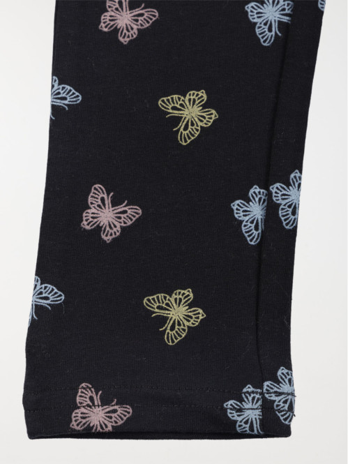 Jegging imprimé papillon...