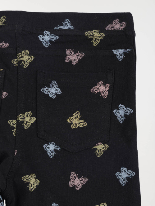 Jegging imprimé papillon...