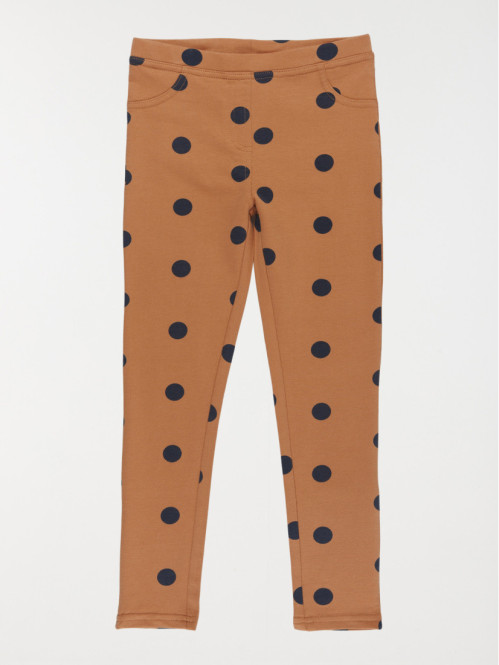 Jegging imprimé pois fille...