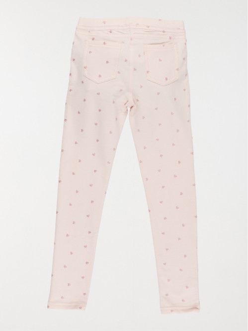 Jegging imprimé coeur fille...