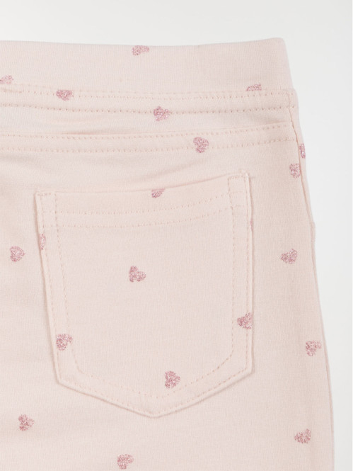 Jegging imprimé coeur fille...