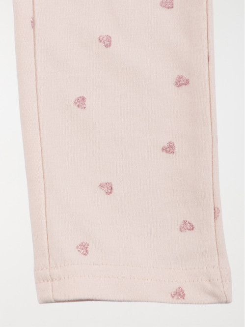 Jegging imprimé coeur fille...