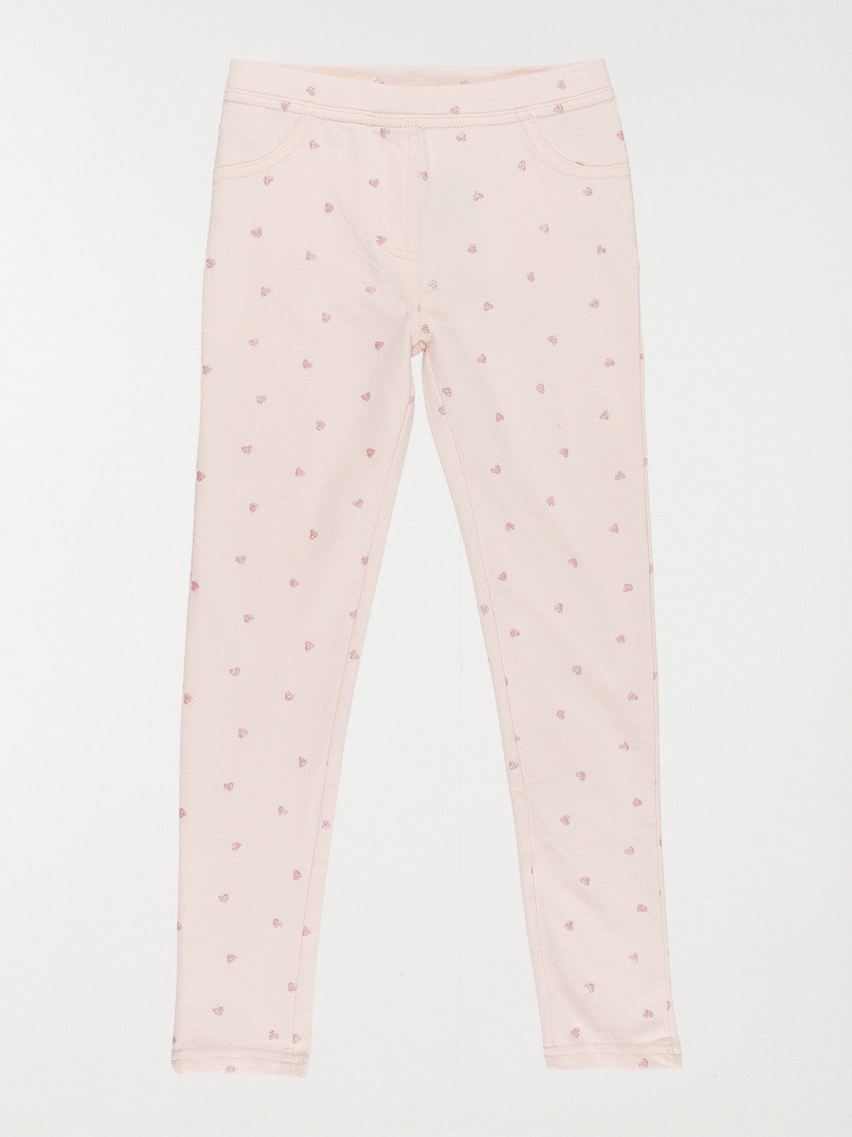 Jegging imprimé coeur fille (3-12A)