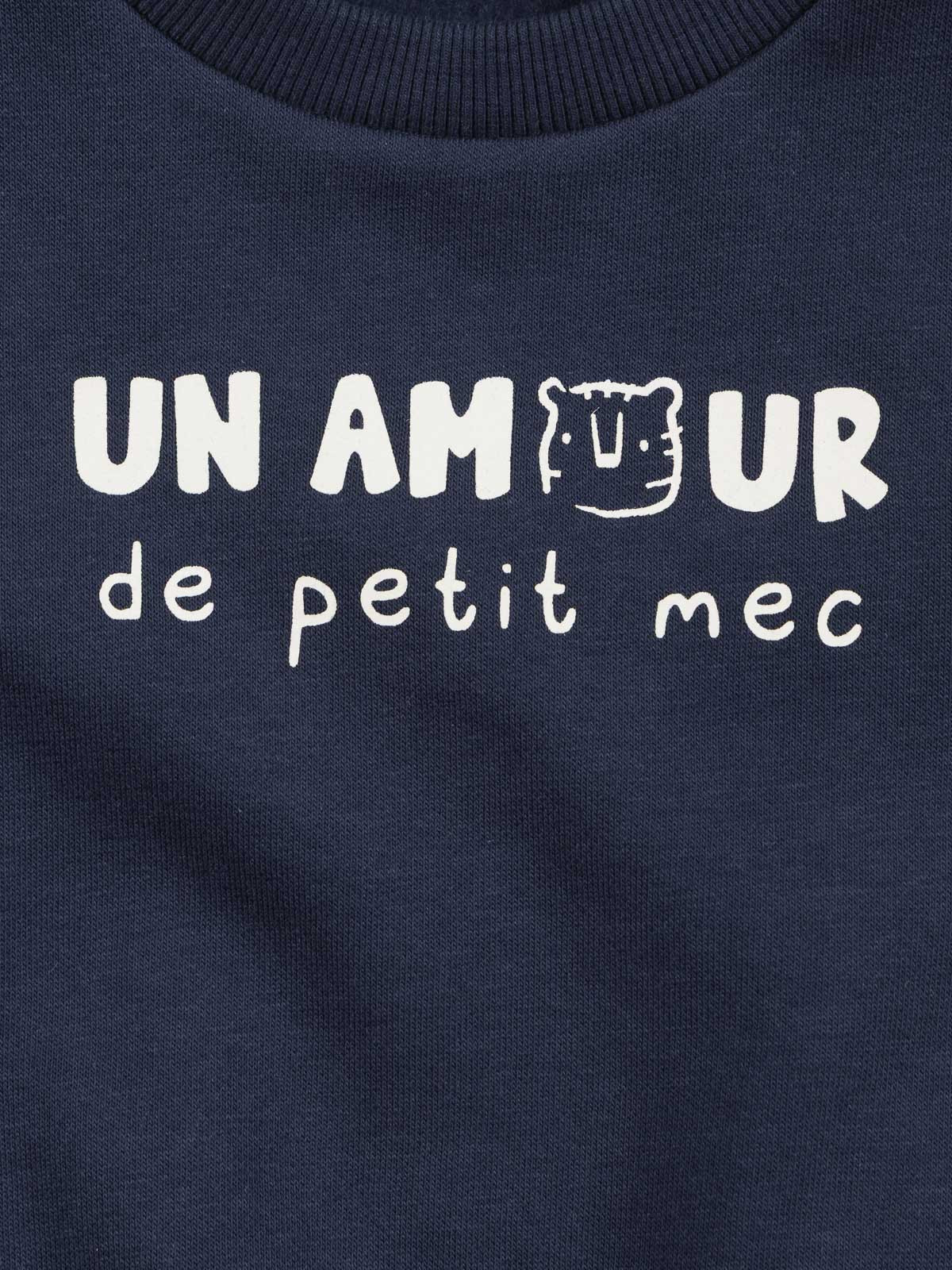 Sweat à message garçon (3-36M) Sweat à message garçon (3-36M)