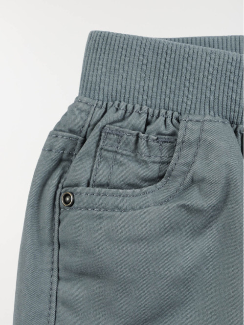 Pantalon bleu ardoise garçon (3-36M) Pantalon bleu ardoise garçon (3-36M)