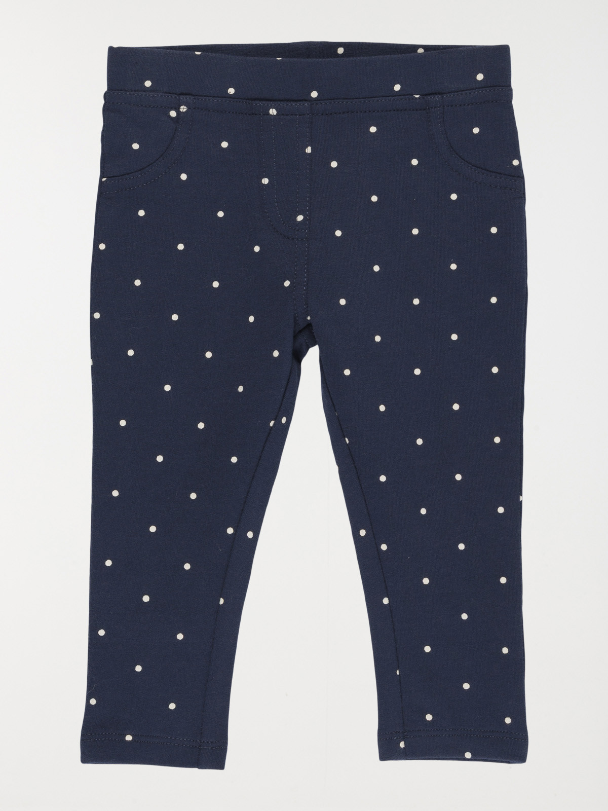 Jegging imprimé pois fille (3-36M)