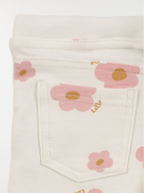Jegging imprimé fleurs...