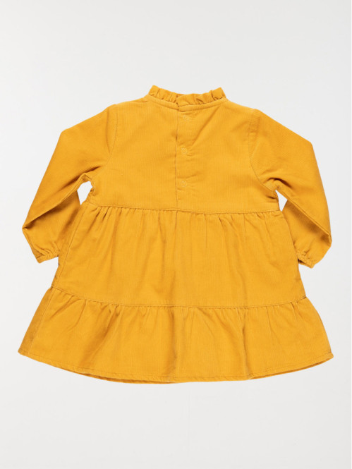Robe col montant volanté fille (3-24M) Robe col montant volanté fille (3-24M)