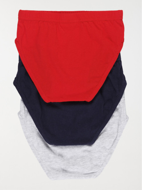 Lot de 3 slips Cars garçon