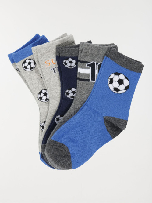 Lot de 5 chaussettes...