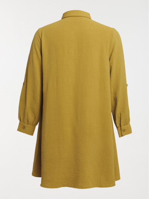 Robe chemise grande taille...