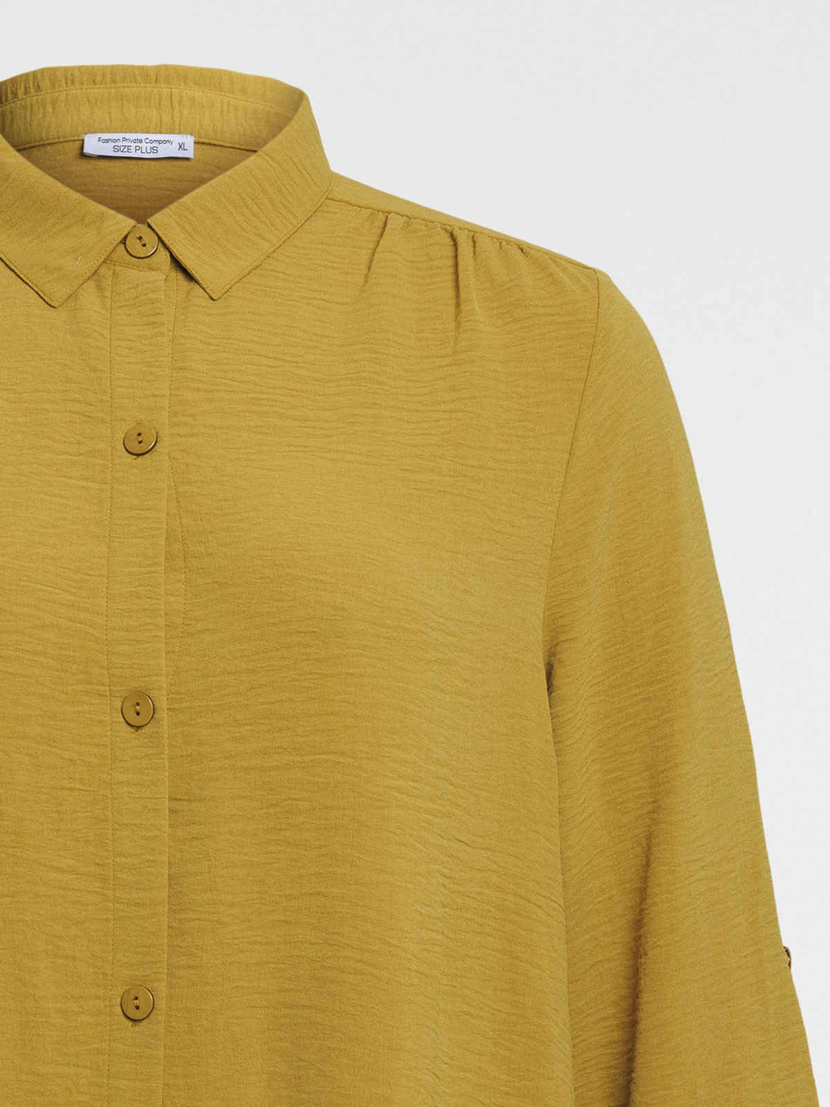 Robe chemise grande taille femme