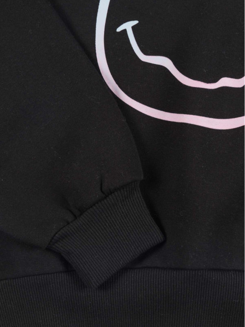 Sweat Nirvana fille noir...