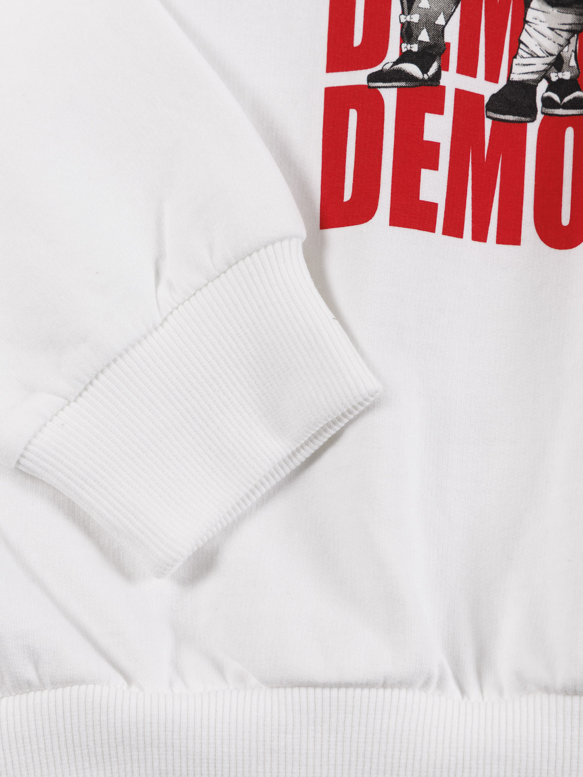 Sweat blanc Demon Slayer garçon (XXS-M)