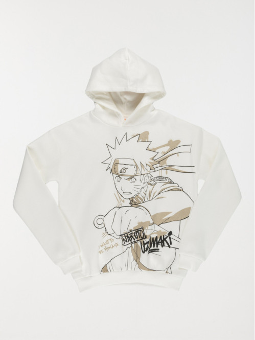 Sweat écru garçon Naruto (XXS-M)
