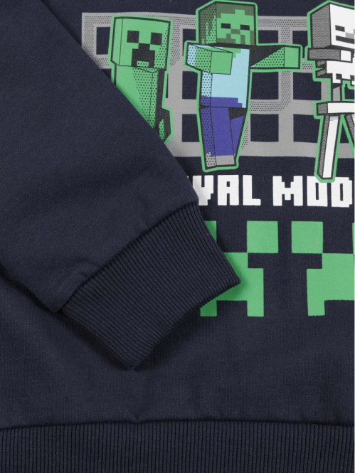 Sweat à capuche Minecraft...