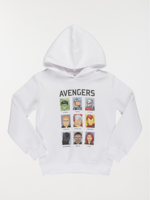 Sweat à capuche Avengers garçon (5-12A)