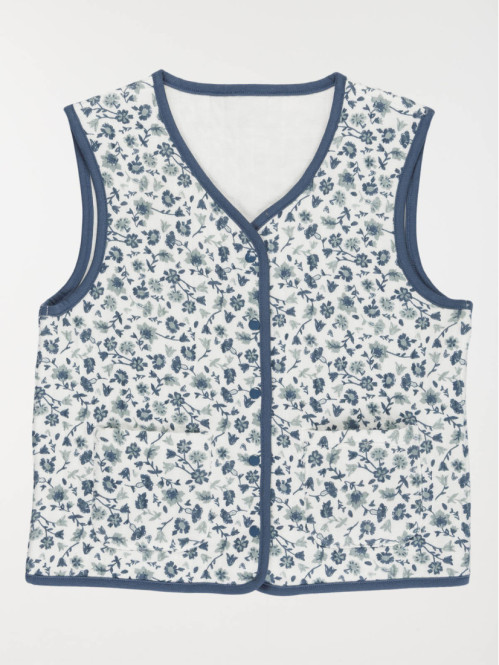 Gilet réversible fille (3-12A)