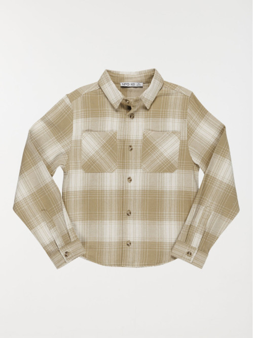 Chemise à carreaux garçon...