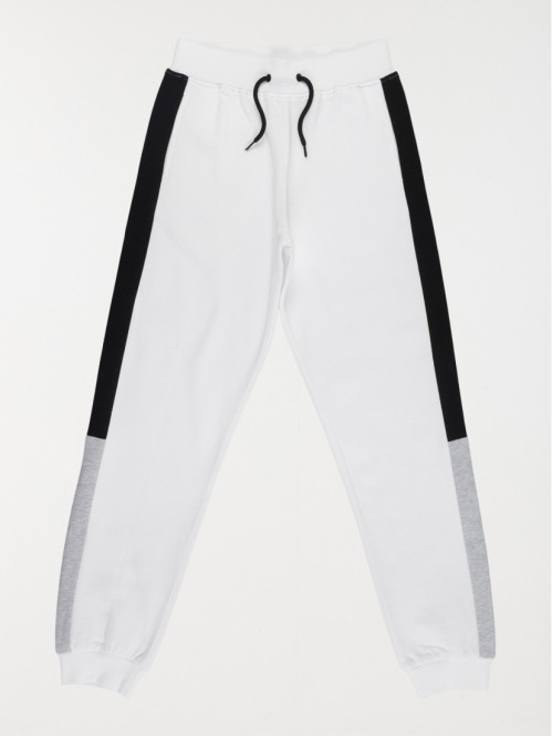 Pantalon de jogging blanc garçon (XXS-M)
