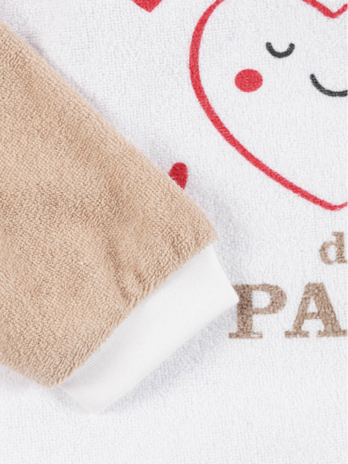 Bavoir petite coeur de bébé...