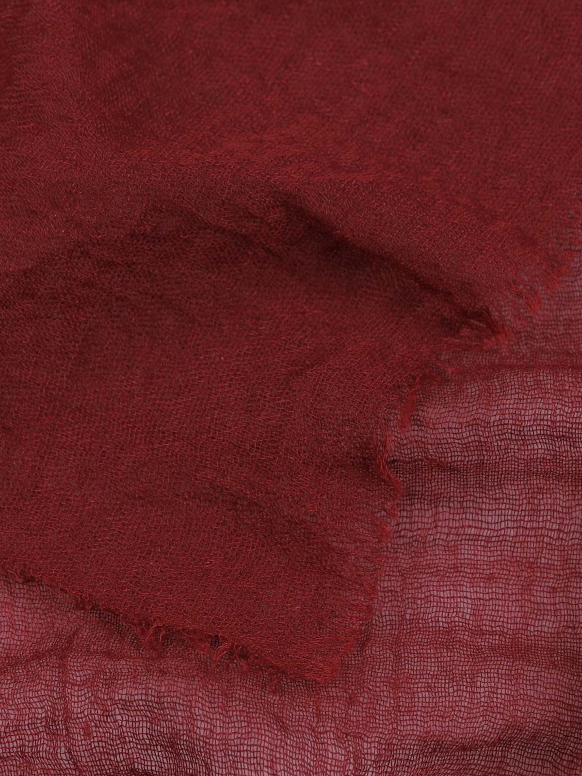 Foulard coloris lie de vin femme