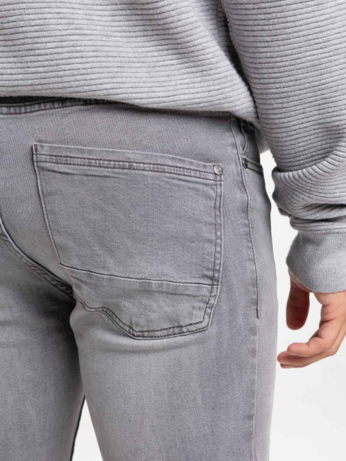 Jean slim gris homme