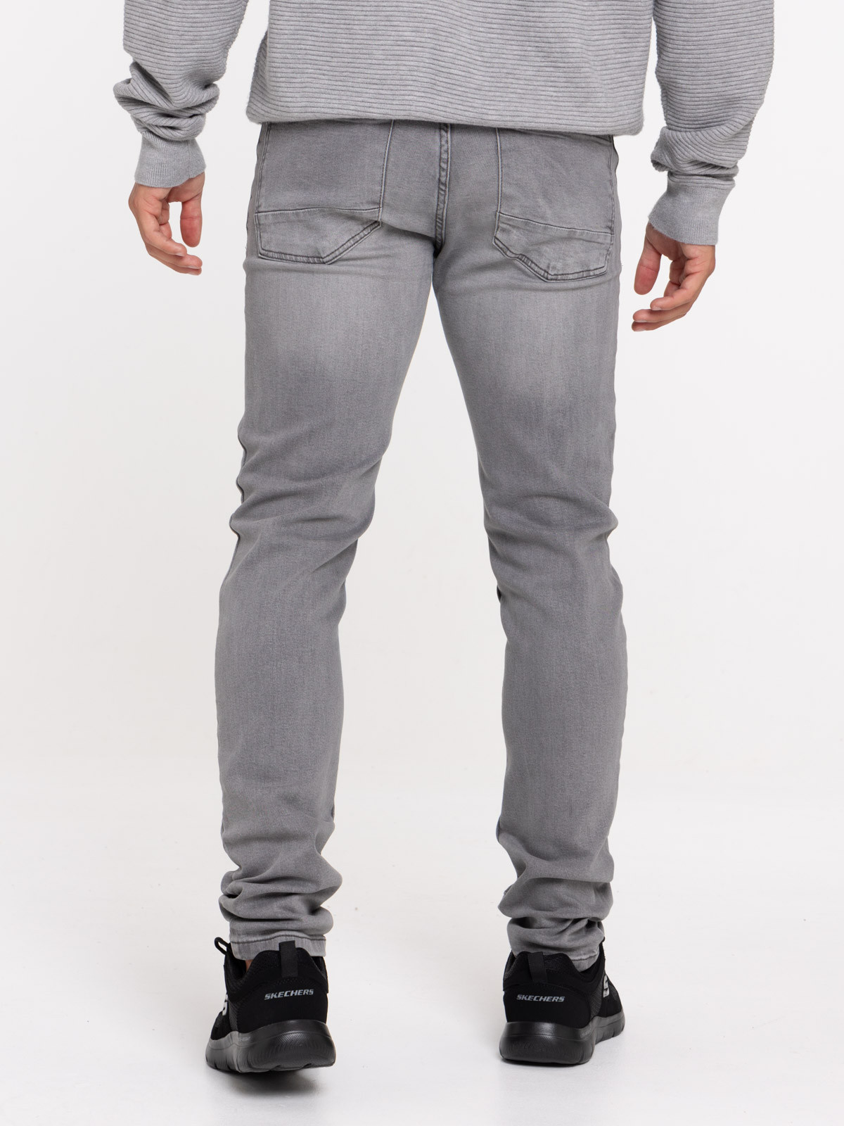 Jean slim gris homme Jean slim gris homme