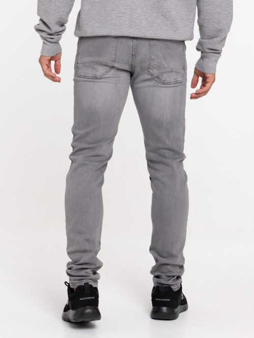 Jean slim gris homme