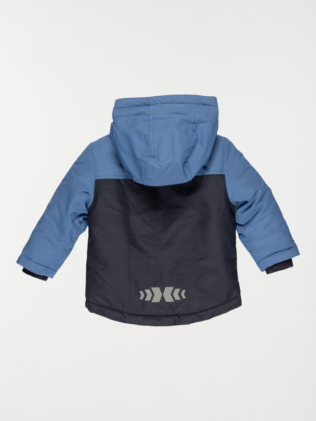 Blouson capuche garçon bicolore (3-24M) Blouson capuche garçon bicolore (3-24M)
