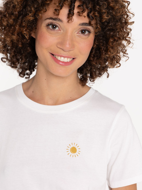 Tee-shirt imprimé dos femme Tee-shirt imprimé dos femme