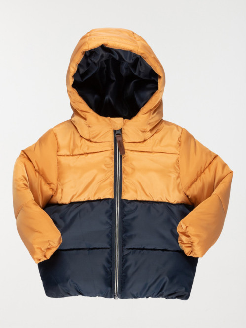 Doudoune bicolore garçon (3-24M)