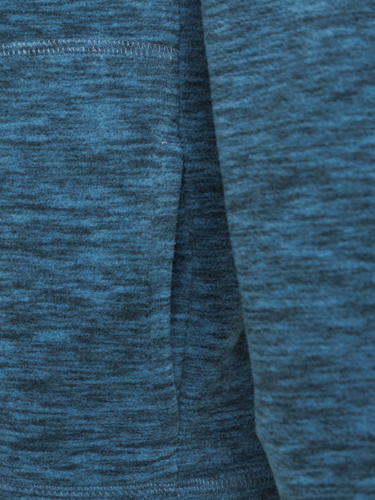 Polaire canard chiné zippé femme