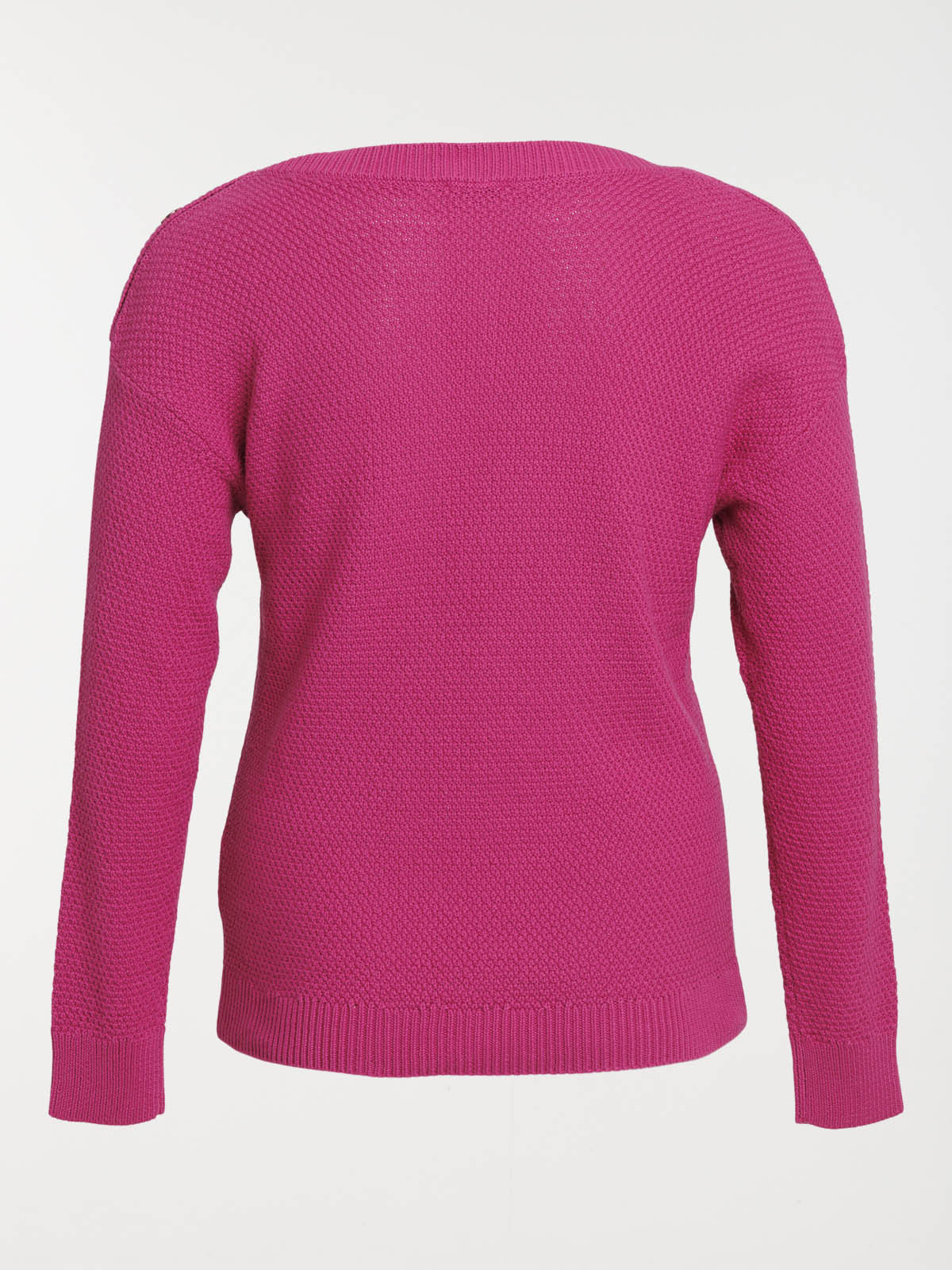 Pull boutons épaules femme grande taille Pull boutons épaules femme grande taille