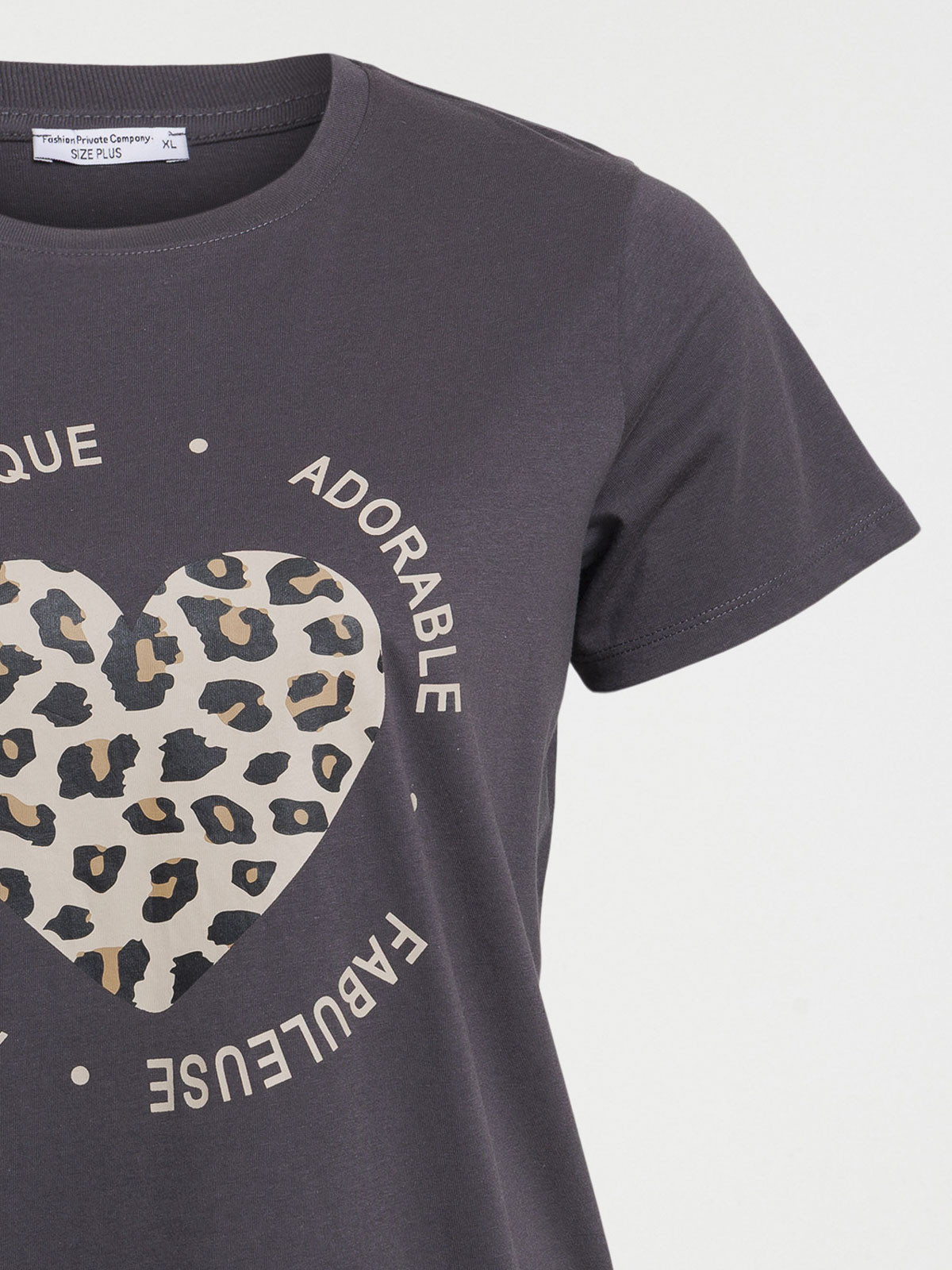 T-shirt léopard grande taille femme T-shirt léopard grande taille femme