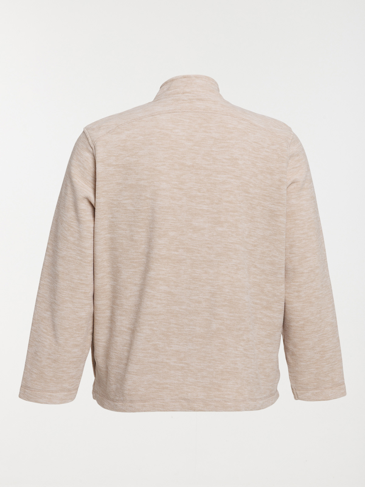 Sweat polaire zippé grande taille femme