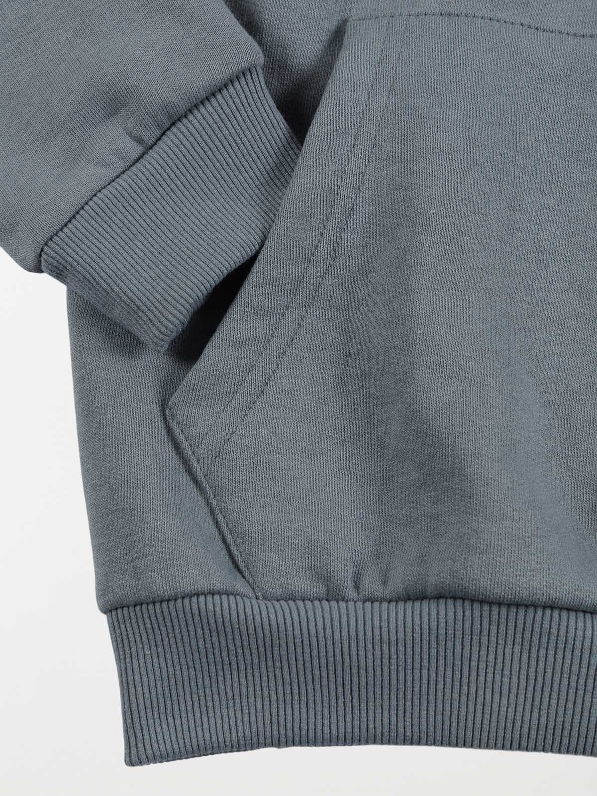 Sweat à capuche basique garçon (XXS-M)