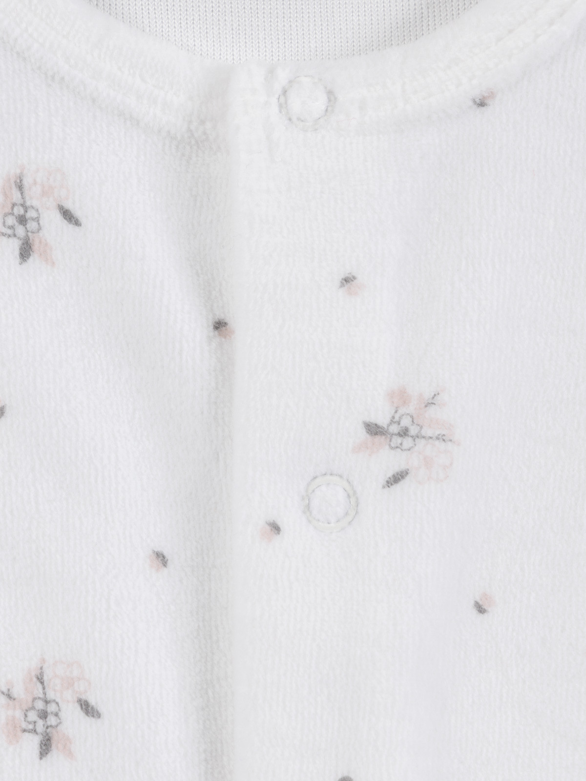 Dors-bien imprimé fleur fille (0-9M)