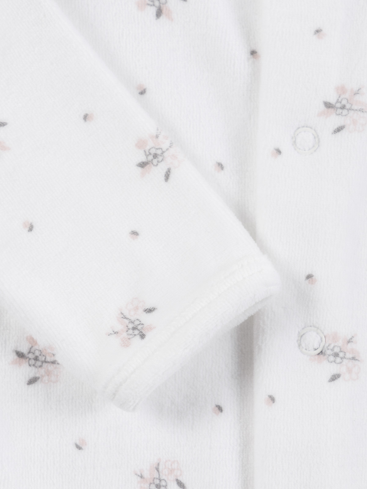 Dors-bien imprimé fleur fille (0-9M)