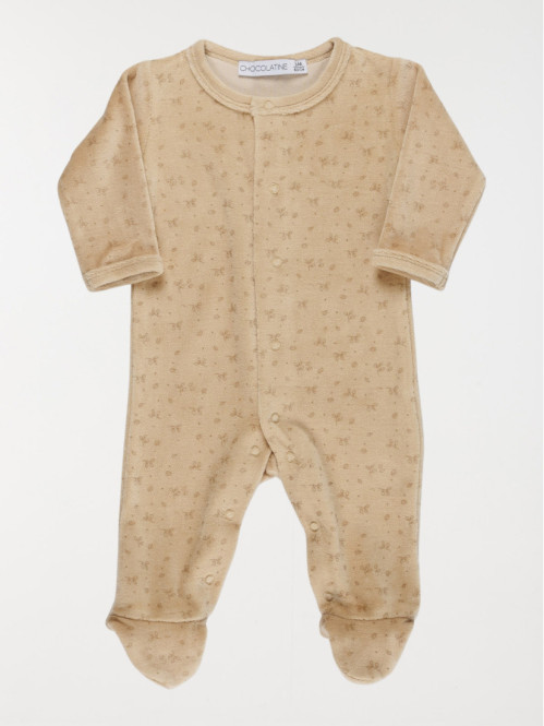 Dors-bien imprimé feuille bébé (0-9M)