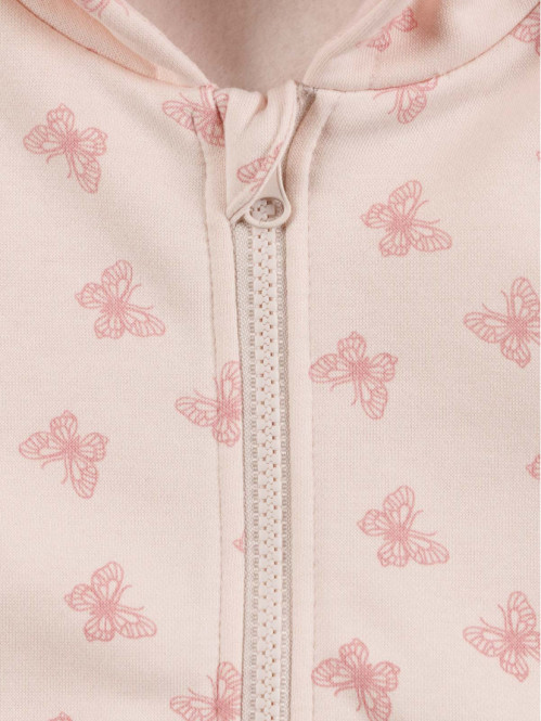 Sweat capuche papillons...