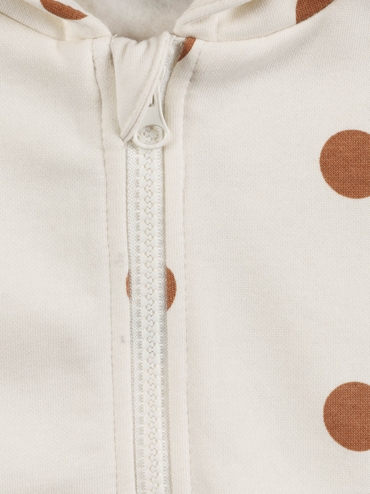 Sweat capuche à pois fille (3-12A)