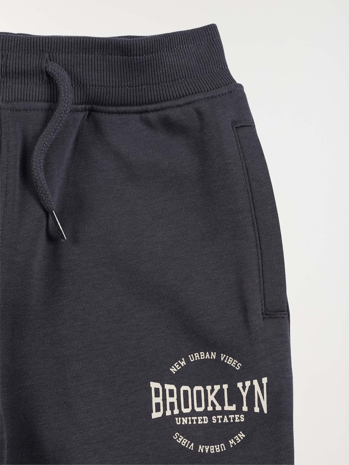 Jogging Brooklyn graphite garçon (3-12A)