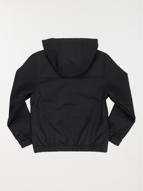 Blouson capuche garçon noir...